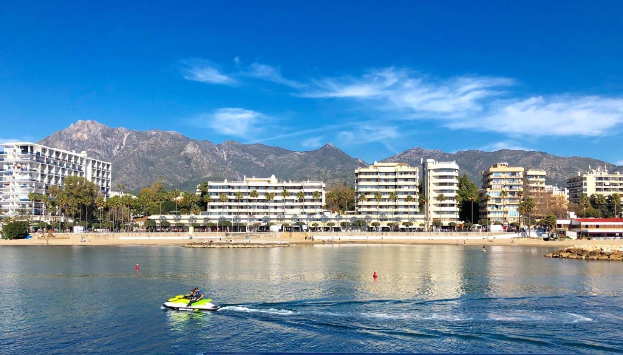 Beach Front Apartment-1St Line Marbella Bagian luar foto